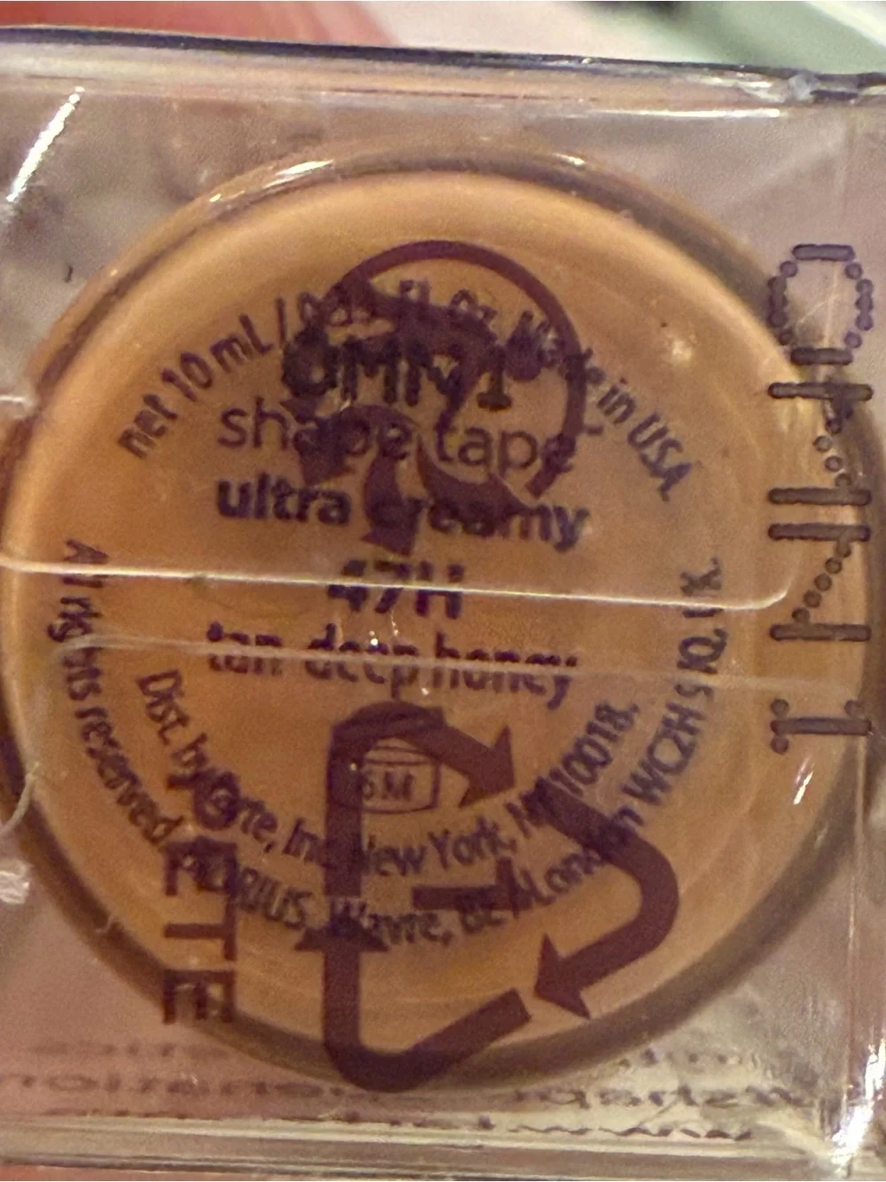 Tarte Shape Tape Radiant Contour Concealer 47H Tan-Deep Honey NEW Cruelty Free
